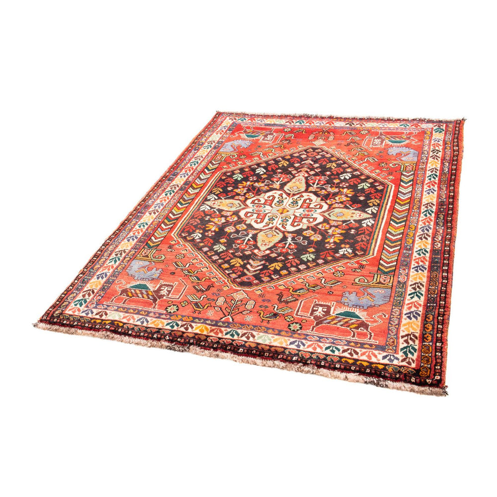 Perserteppich - Nomadic 153 x 120 cm - rot