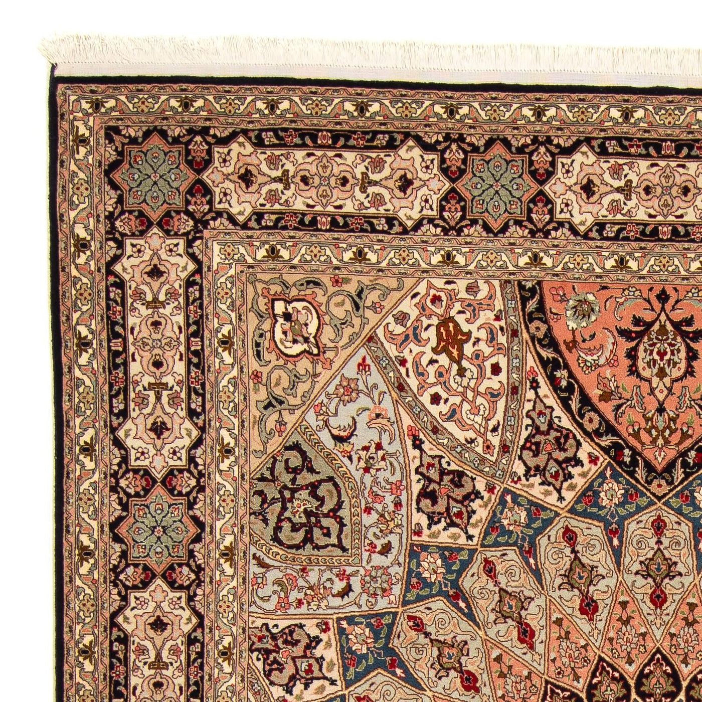 Täbriz - 50 Raj Teppich 256x205cm - Perserteppich