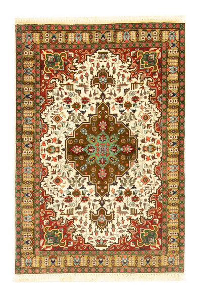 Täbriz - 50 Raj Teppich 104x150cm - Perserteppich
