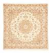 Täbriz - 50 Raj Teppich 202x206cm - Perserteppich - Quadratisch / Beige / 202 x 206 cm Quadratisch