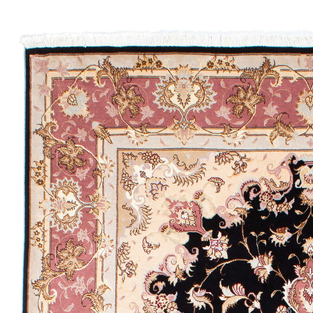 Perserteppich - Täbriz - Royal 243 x 168 cm Wohnzimmer Teppich