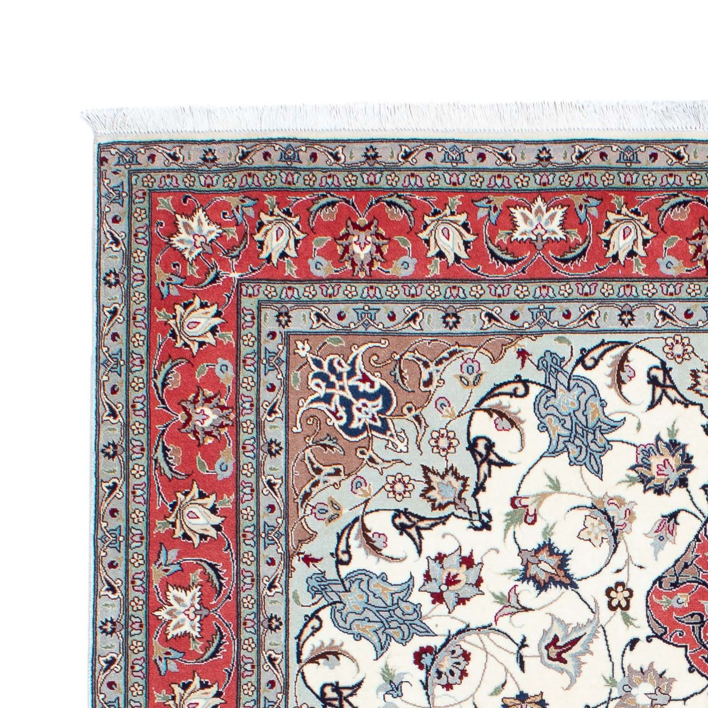 Täbriz - 50 Raj Teppich 215x153cm - Perserteppich
