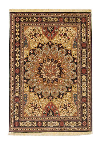 Täbriz - 50 Raj Teppich 103x151cm - Perserteppich