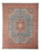 Perserteppich - Täbriz - Royal 395 x 304 cm - hellblau