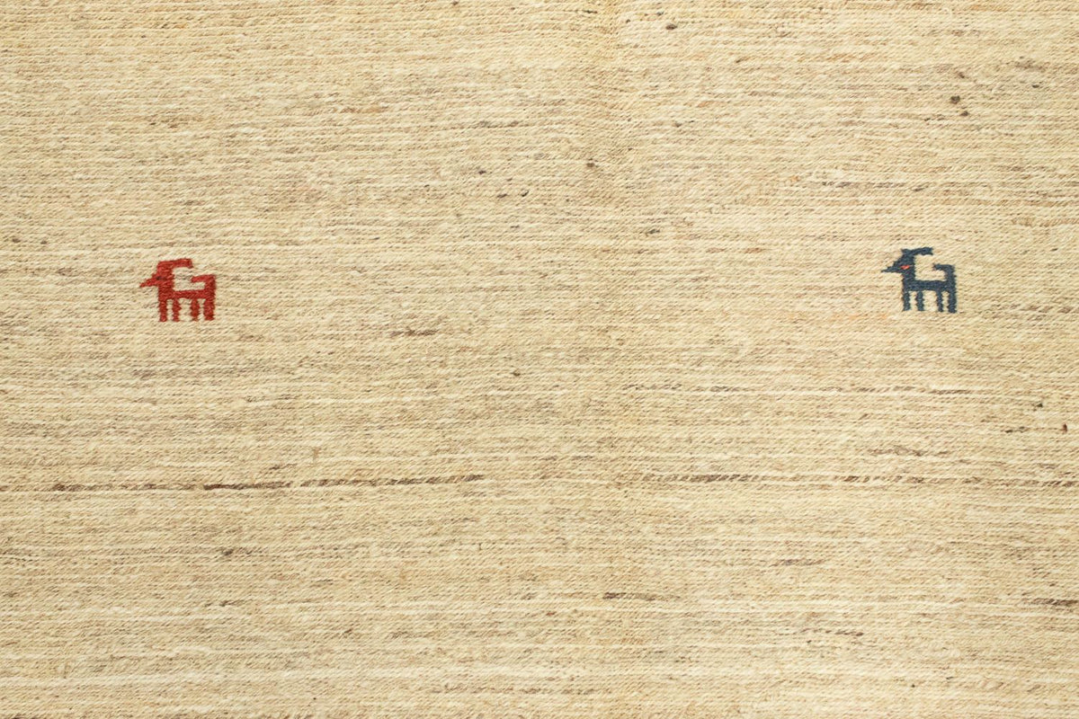 Gabbeh Teppich - Perser 192 x 157 cm - beige