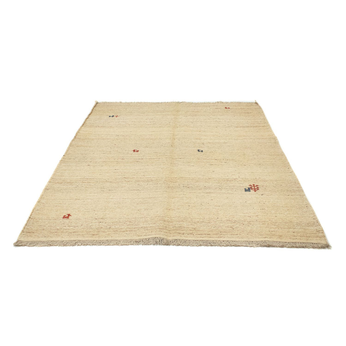 Gabbeh Teppich - Perser 192 x 157 cm - beige