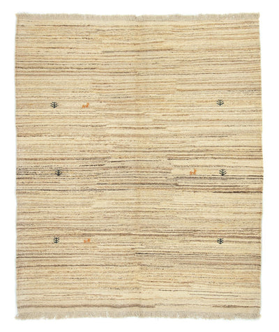 Gabbeh Persisch Teppich 158x188cm - Perserteppich Wollteppich