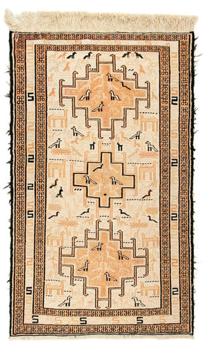 Kelim Teppich - Oriental 101 x 65 cm Fußmatte