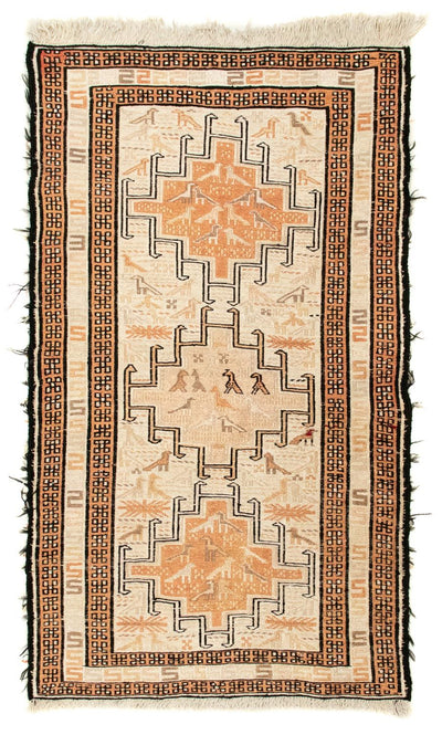 Kelim Seide Teppich 62x103cm
