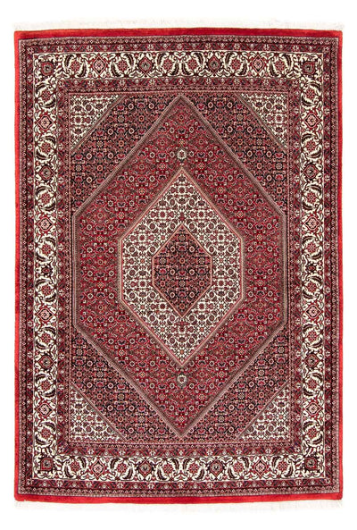 Bidjar Teppich 168x240cm - Perserteppich - dunkelrot