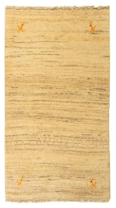 Gabbeh Persisch Teppich 68x124cm - Perserteppich Wollteppich