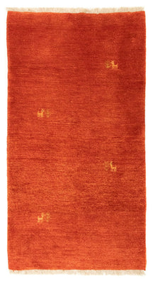 Gabbeh Teppich - Perser 139 x 73 cm - rot