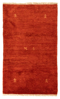 Gabbeh Teppich - Perser 135 x 74 cm - rot