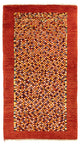 Gabbeh Persisch Teppich 135x72cm - Perserteppich Wollteppich