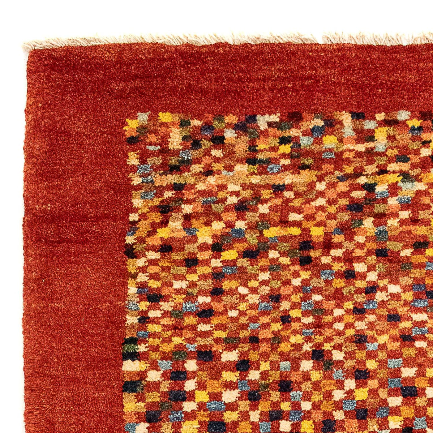 Gabbeh Persisch Teppich 135x72cm - Perserteppich Wollteppich