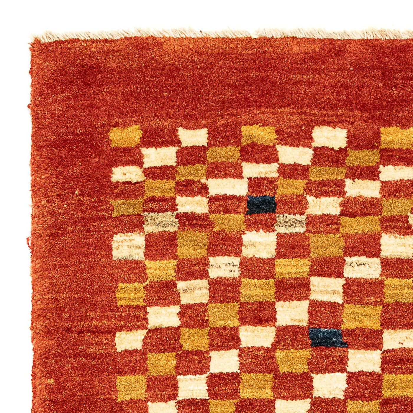 Gabbeh Persisch Teppich 140x72cm - Perserteppich Wollteppich