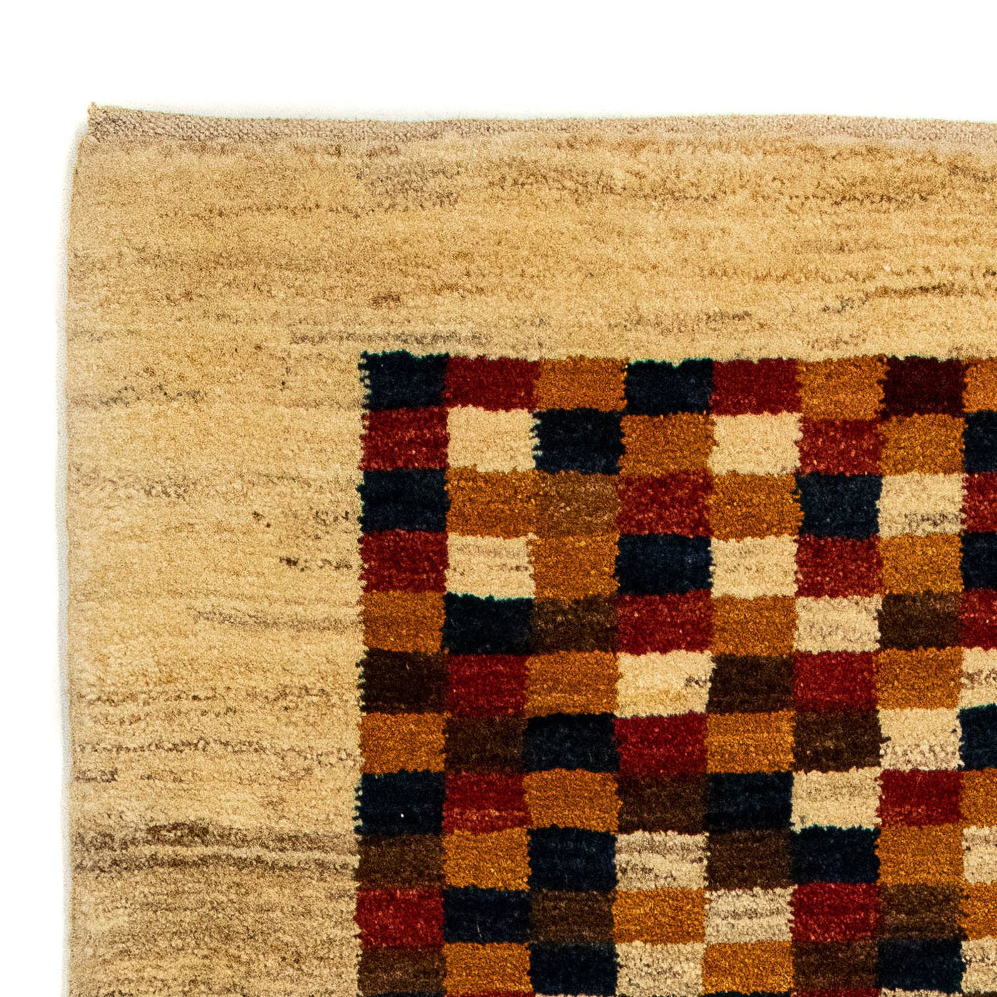 Gabbeh Persisch Teppich 138x72cm - Perserteppich Wollteppich