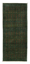 Loribaft Teppich Perser 87x209cm - Orientteppich - Läufer / Grün / 87 x 209 cm Läufer