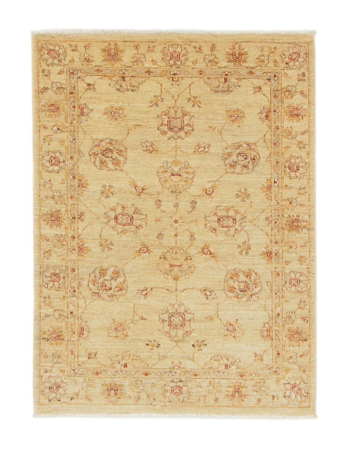 Ziegler Teppich 124 x 88 cm - beige