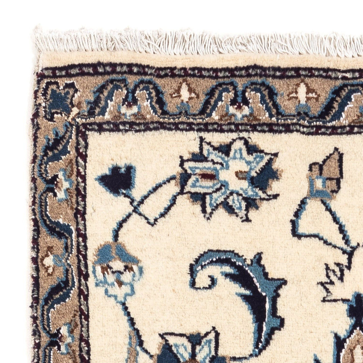 Perserteppich - Nain 132 x 68 cm - beige