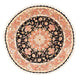 Perserteppich - Täbriz - Royal 153 x 153 cm Teppich Rund