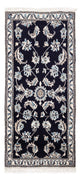Perserteppich - Nain 142 x 66 cm - dunkelblau
