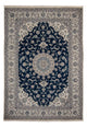 Perserteppich - Nain 345 x 244 cm - dunkelblau