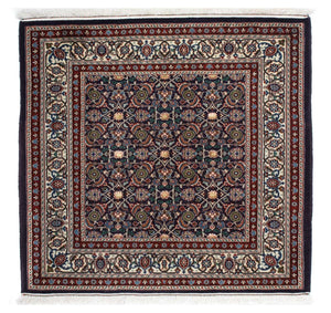 Perserteppich - Classic 104 x 103 cm - dunkelblau