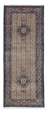 Moud Teppich 77x195cm - Perserteppich - Läufer / Dunkelblau / 77 x 195 cm Läufer