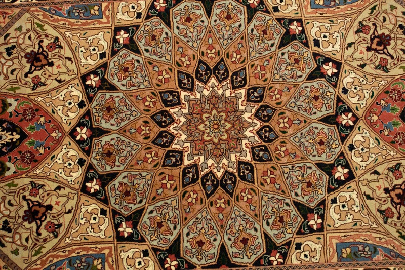 Perserteppich - Täbriz - Royal 151 x 102 cm Teppichbrücke