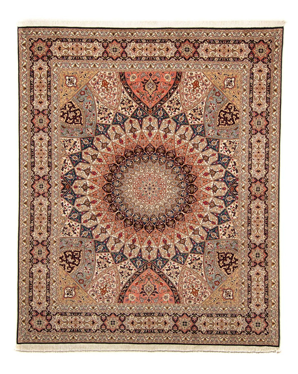 Perserteppich - Täbriz - Royal 242 x 202 cm Teppich Wohnzimmer