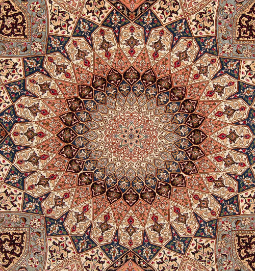 Perserteppich - Täbriz - Royal 242 x 202 cm Teppich Wohnzimmer