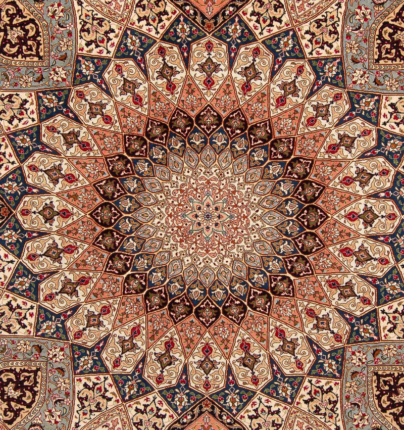 Perserteppich - Täbriz - Royal 242 x 202 cm Teppich Wohnzimmer