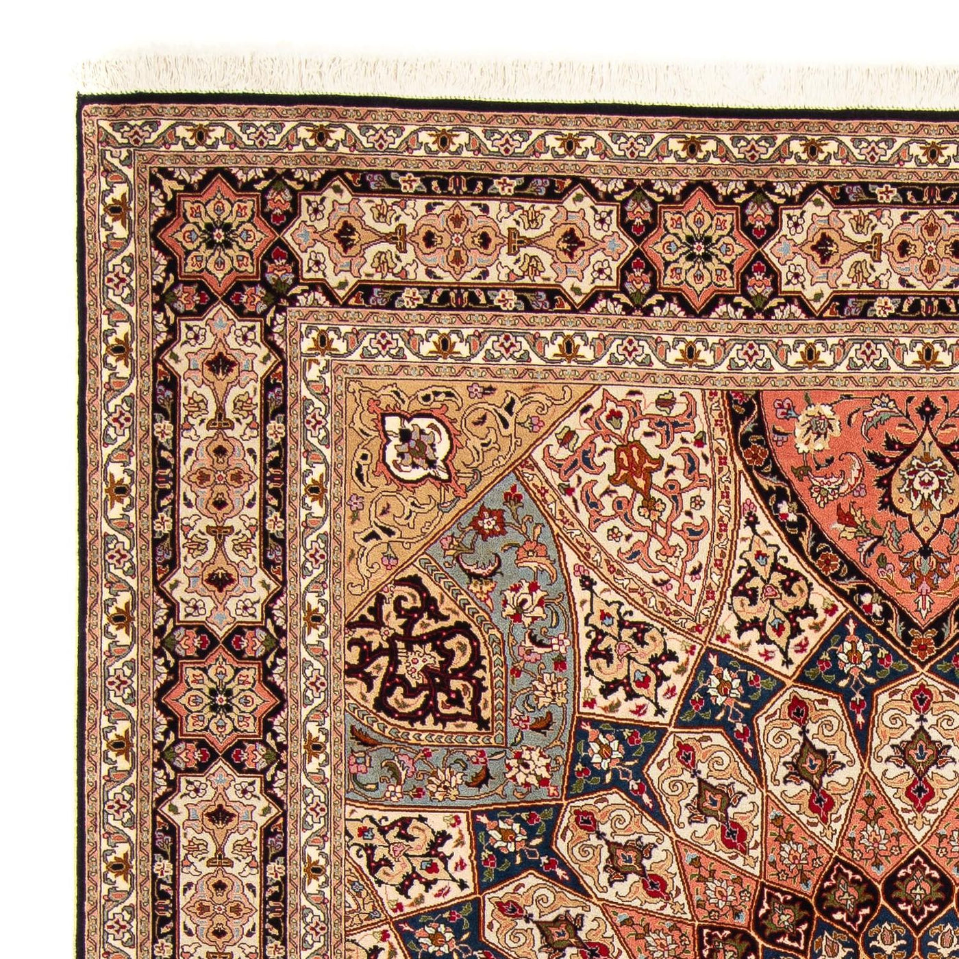 Täbriz - 50 Raj Teppich 242x202cm - Perserteppich