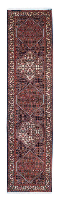 Perserteppich - Bidjar - Royal 291 x 70 cm - dunkelblau