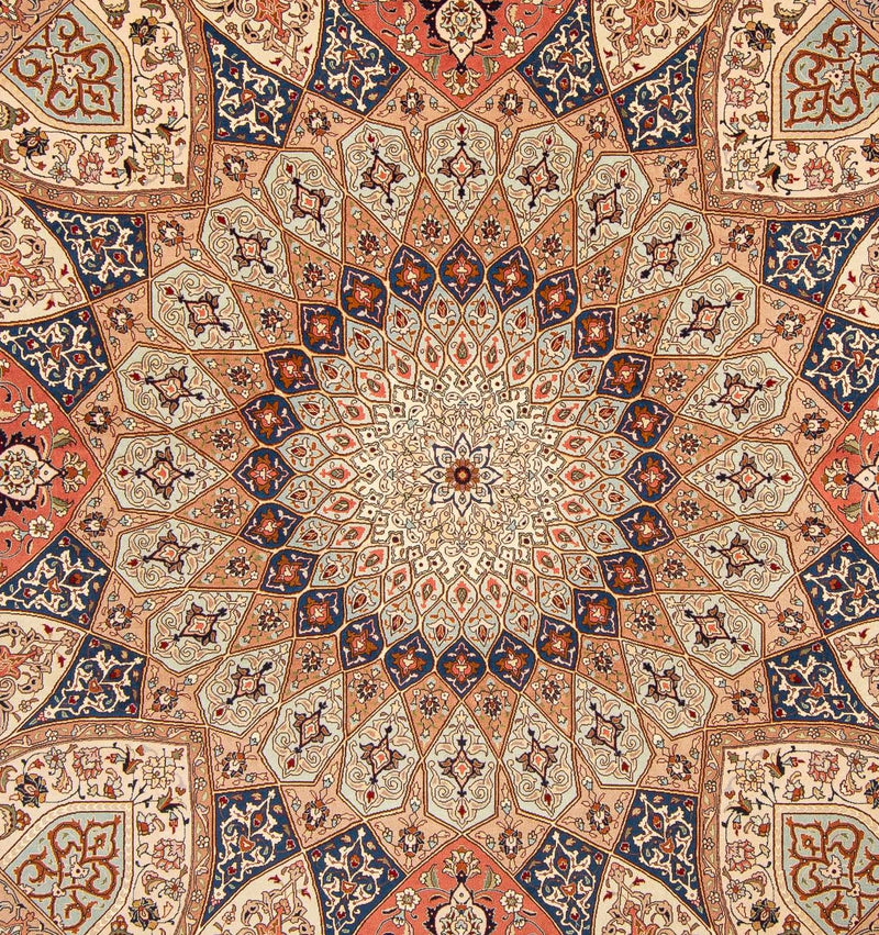 Perserteppich - Täbriz - Royal 253 x 250 cm Teppich Quadratisch