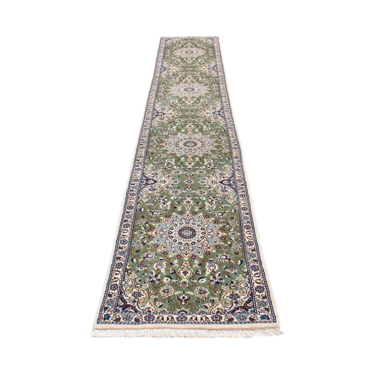 Perserteppich - Nain - Royal 410 x 62 cm Teppichläufer