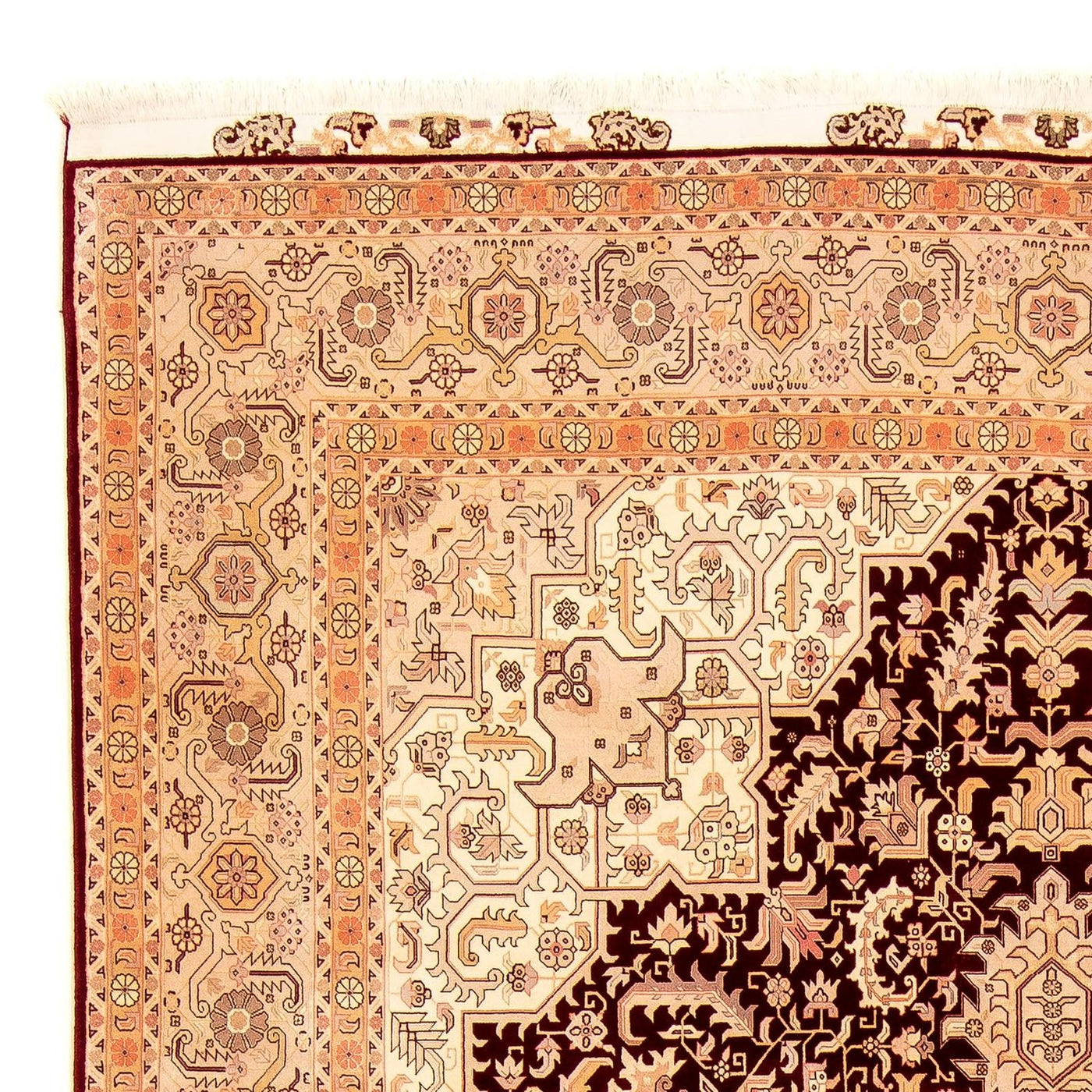 Täbriz - 50 Raj Teppich 356x250cm - Perserteppich