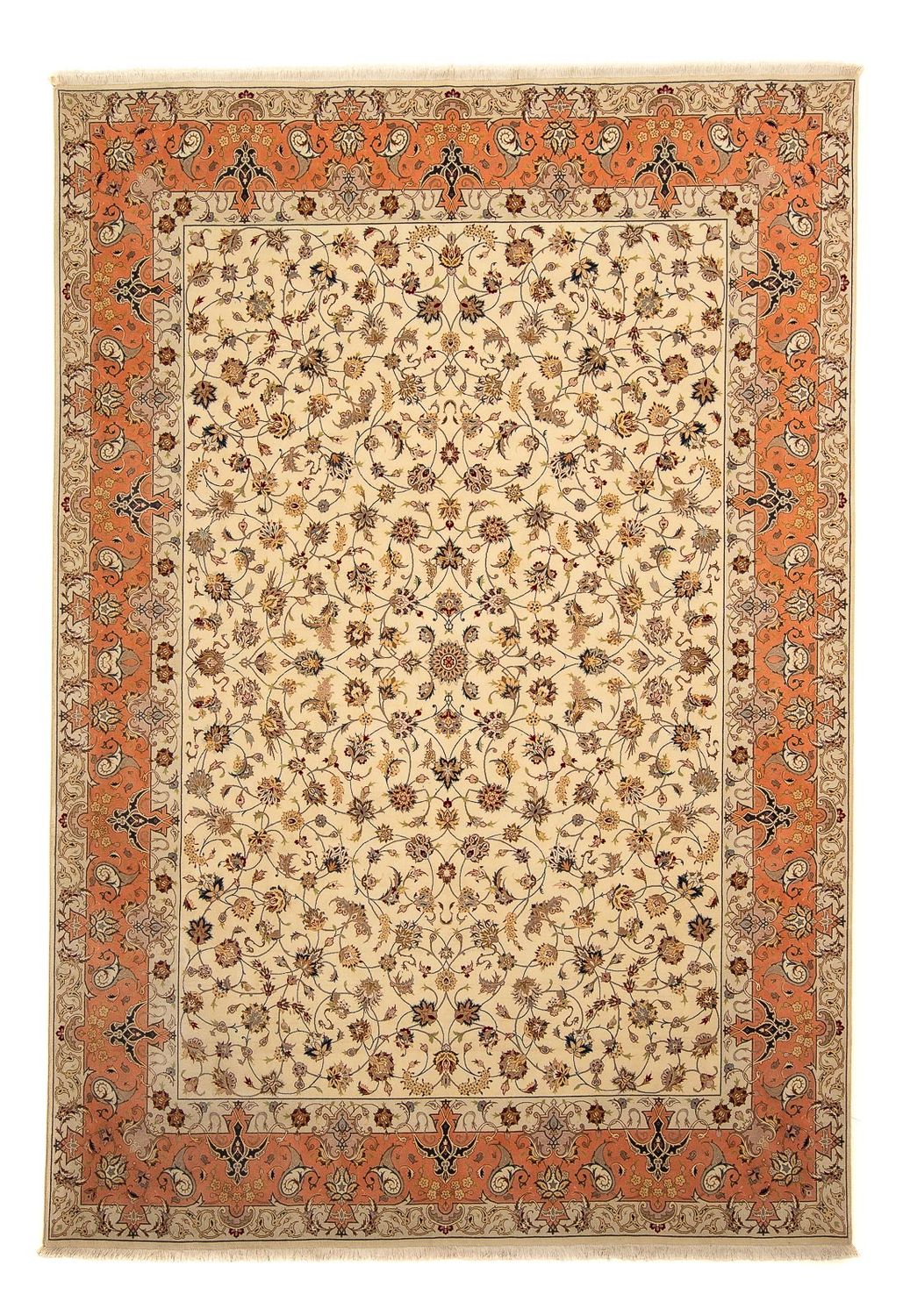 Perserteppich - Täbriz - Royal 370 x 250 cm Wohnzimmer Teppich