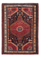 Perserteppich - Nomadic 127 x 90 cm - dunkelrot