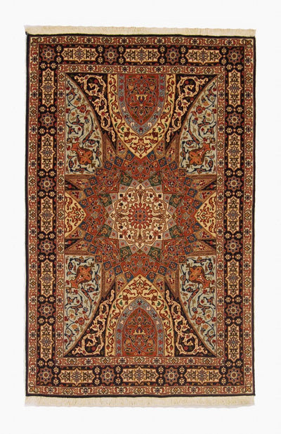 Täbriz - 50 Raj Teppich 98x154cm - Perserteppich