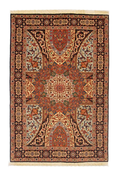 Täbriz - 50 Raj Teppich 100x153cm - Perserteppich