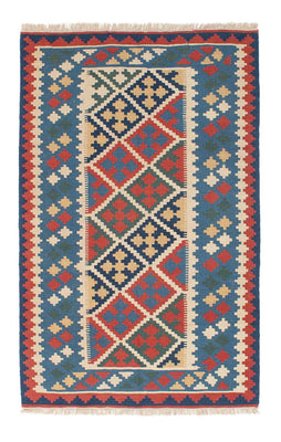 Kelim Teppich - Oriental 174 x 115 cm - blau