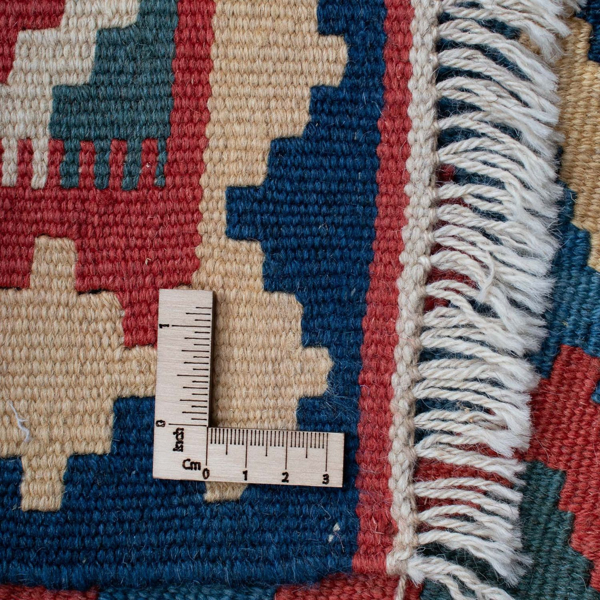 Kelim Teppich - Oriental 183 x 123 cm - blau