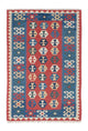 Kelim Teppich - Oriental 167 x 113 cm - blau