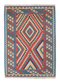 Kelim Teppich - Oriental 155 x 117 cm - blau – product image