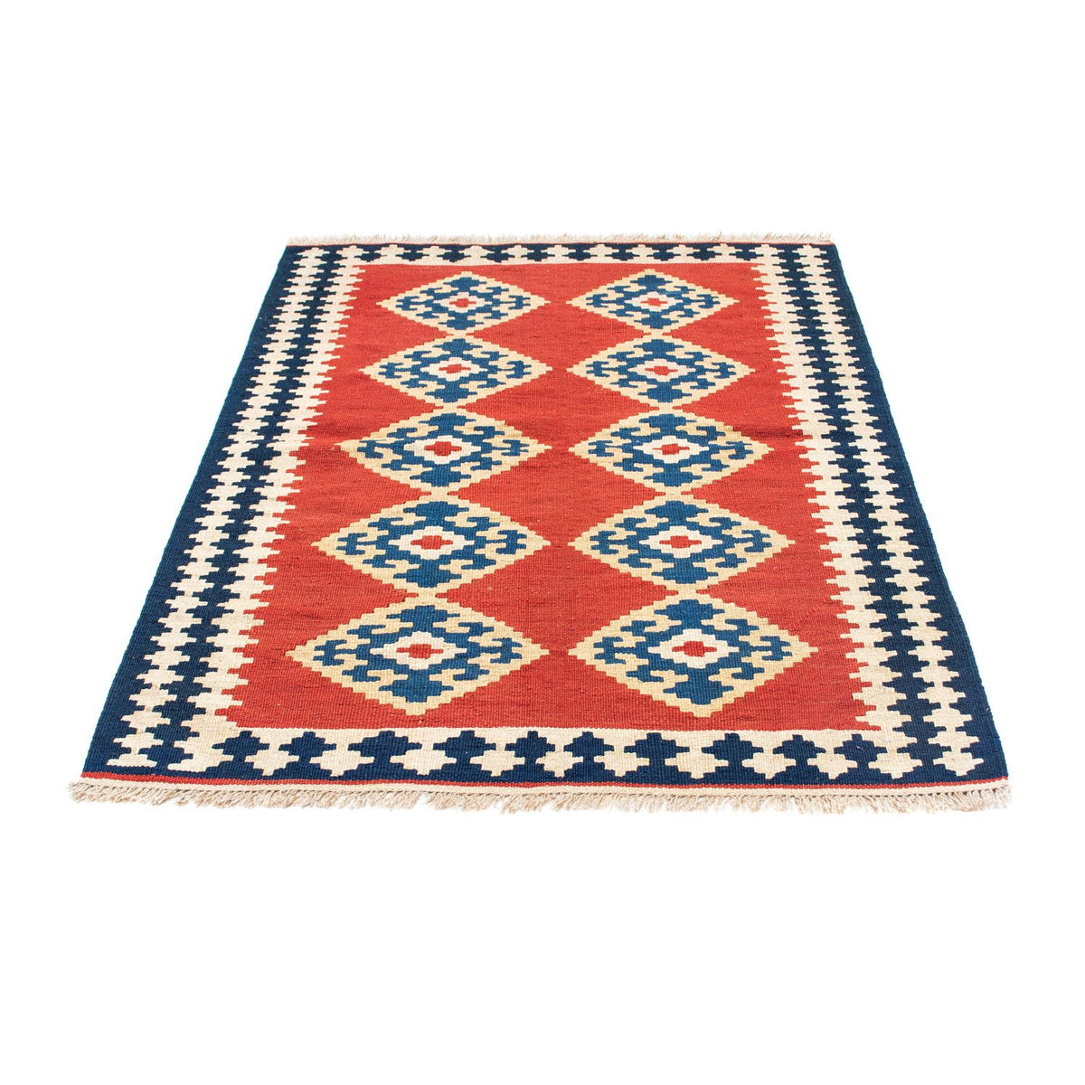 Kelim Teppich - Oriental 148 x 108 cm - rot