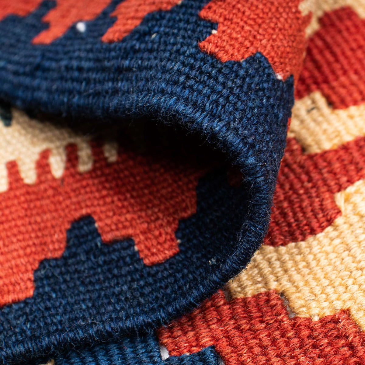 Kelim Teppich - Oriental 160 x 112 cm - rot