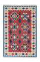 Kelim Teppich - Oriental 180 x 120 cm - dunkelrot