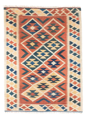 Kelim Teppich - Oriental 148 x 106 cm - braun